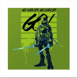 Go Ninja Go Ninja Go Posters and Art